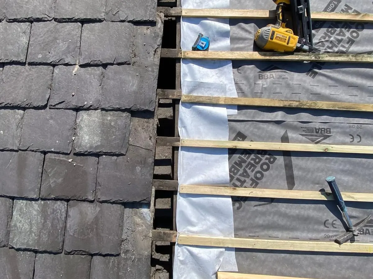 Slate Roofs work by All Fix Roofing, serving Dublin